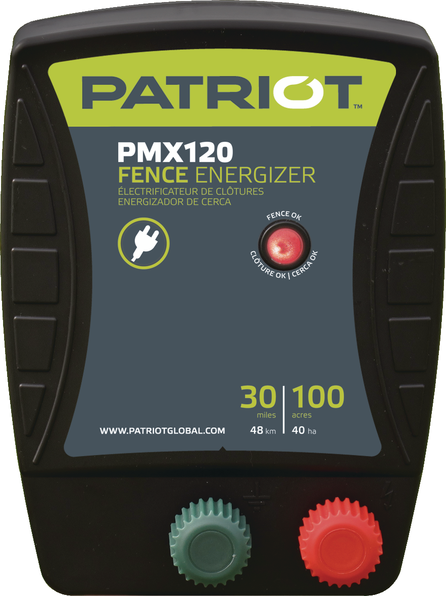 Patriot PMX120 Fence Energizer - 1.2 Joule